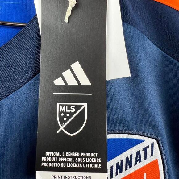 🔥 FC Cincinnati 2024 Adidas Home Jersey - Hernández #30 - Men's S - MLS Soccer - Picture 6 of 9